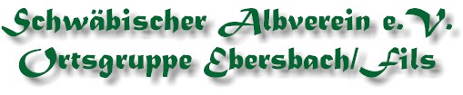 Schwäbischer Albverein e.V. - Ortsgruppe Ebersbach/Fils